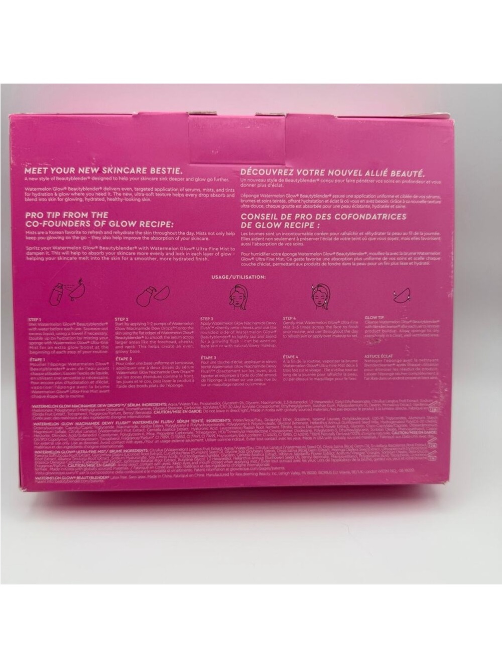 Glow Recipe x beautyblender
Watermelon Glow Gift Set NIB - Picture 3 of 4